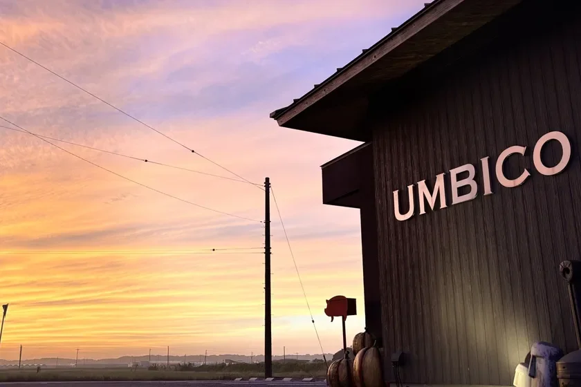 UMBICOの夕焼け