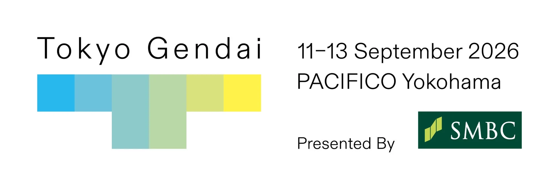2026年9月11日から13日にパシフィコ横浜で開催されるアートイベント「Tokyo Gendai」の告知