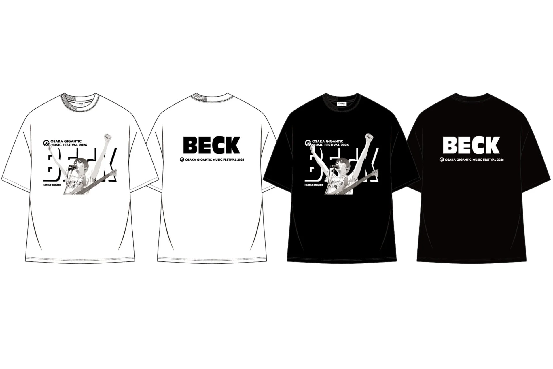 OSAKA GIGANTIC MUSIC FESTIVAL 2026 BECK HAROLD SAKUISHI