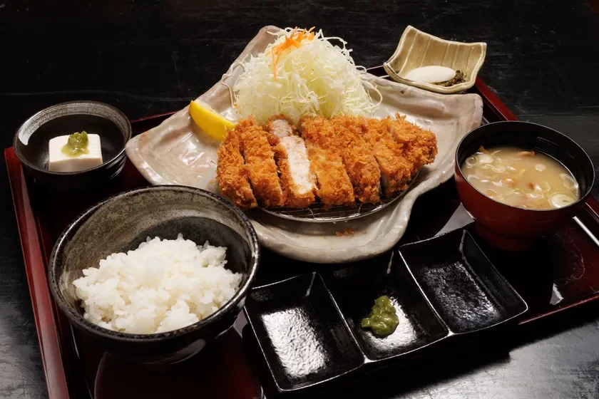 林SPF豚ロースかつ定食