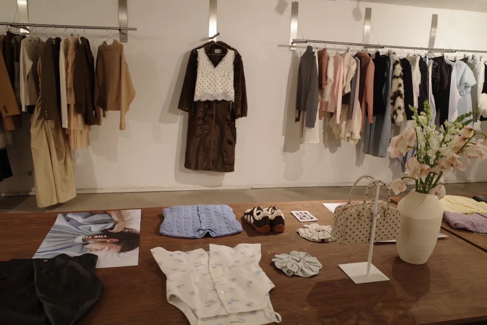 アパレル店舗の様子
