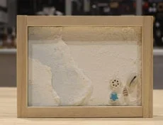 砂のアート作品