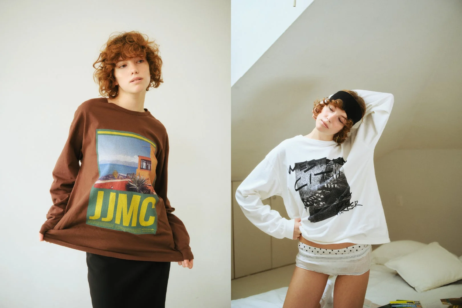 2026年秋冬新作のフォトロングスリーブTシャツ